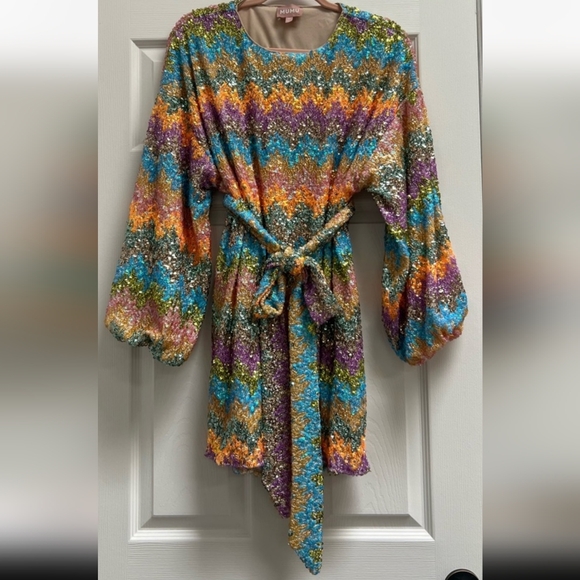 Show Me Your MuMu Sure Thing Mini Dress Size Medium - Picture 2 of 8